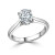 Victoria: Exquisite Oval Solitaire Diamond Ring .2.85ct Oval Cut Diamond