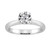 Vienna: Regal Diamond Solitaire Engagement Ring .2.50ct Brilliant Cut Diamond