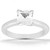 Isabella: Exquisite Princess Cut Diamond Solitaire .1.01ct G Color VS1 Clarity