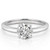 Paris: Exquisite Solitaire Engagement Ring .1.75ct Brilliant Cut Diamond