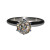 Victoria: Exquisite Old Miner Cut Diamond Solitaire Ring .2.51ct Natural Diamond