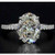 Florence: Exquisite Oval Diamond Engagement Ring .4.00ct Oval Diamond