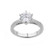 Isabella: Exquisite Solitaire Ring With Accents .2.90ct Round Cut Natural Diamonds Isabella: Exquisite Solitaire Ring With Accents .2.90ct Round Cut Natural Diamonds