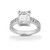 Victoria: Antique .Inspired Solitaire Ring With Accents