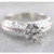 vintage diamond engagement ring, 1.50 carat diamond ring, F color VS1 diamond, VVS1 accent diamonds, natural earth-mined diamond, heirloom-quality engagement ring, luxury solitaire ring, 14K white gold fine jewelry, bespoke diamond engagement ring, round brilliant cut diamond, investment-grade diamond ring, certified diamond jewelry, classic vintage-inspired ring, high jewelry engagement piece, collector's diamond ring, prestigious diamond solitaire, handcrafted fine jewelry, timeless diamond engagement ring, superior clarity diamond ring, exclusive bridal jewelry