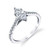 Madrid: Exquisite Marquise Diamond Engagement Ring .3ct Natural Diamonds