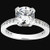Madrid: Exquisite Solitaire Ring With Accents .2.26ct Round Natural Diamonds