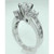 Isabella: Solitaire Ring With Accents .5.00ct Brilliant Cut Diamond