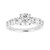 Madrid: Exquisite Diamond Solitaire Ring With Accent Brilliance .1.51ct Round Diamond