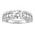 Victoria: Exquisite Diamond Solitaire Ring With Accents .1.50ct Round Brilliant Diamond