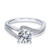 Wien: Luxury Diamond Engagement Ring .3.50ct Round Brilliant Diamond