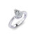 Isabella: Pear & Round Cut Diamond Ring .2.20ct Natural Diamonds Isabella: Pear & Round Cut Diamond Ring .2.20ct Natural Diamonds