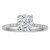 Vienna: Cushion Cut Diamond Solitaire Ring .3.50ct Natural Diamond