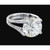 Victoria: Statement Diamond Solitaire Ring .3.50ct Round Brilliant Diamond