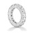 Madrid: Exquisite Diamond Eternity Band .4.80ct Round Brilliant Diamonds