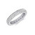 Victoria: Diamond Eternity Band .5.04ct Round Cut Diamonds