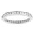 Victoria: Diamond Eternity Band .2.24ct Princess Cut Diamonds