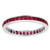 Vienna: Channel .Set Ruby Eternity Band