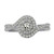 Victoria: Antique .Inspired Halo Ring With Old Mine Cut Diamond