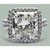Vienna: Radiant Cut Diamond Halo Ring .7.00ct Natural Diamond
