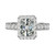 Vienna: Oval Old Mine Cut Diamond Halo Ring .9.50ct Center Diamond