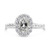 Victoria: Exquisite Halo Ring With Old Mine Cut Diamond .6.00ct Oval Diamond Victoria: Exquisite Halo Ring With Old Mine Cut Diamond .6.00ct Oval Diamond