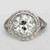 Victoria: Halo Ring With Old Mine Cut Diamonds .4.25ct Round Diamonds