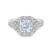 Isabella: Exquisite Cushion .Cut Diamond Halo Ring Isabella: Exquisite Cushion .Cut Diamond Halo Ring