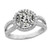 Madrid: Vintage .Inspired Halo Ring With Old Miner Diamond