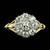 Florence: Exquisite Halo Wedding Ring With Old Mine Cut Diamond .9.50ct Natural Diamond