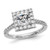 Victoria: Halo Cushion Cut Diamond Ring .4.50ct Old Mine Cut Diamond