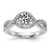 Victoria: Exquisite Halo Diamond Ring .3.50ct Old Mine Cut Center