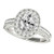 Victoria: Vintage .Inspired Halo Ring Victoria: Vintage .Inspired Halo Ring