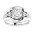 Vienna: Cushion Old Cut Diamond Ring .4.25ct Natural Diamond