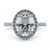 Madrid: Luxurious Halo Engagement Ring .3.50ct Oval Diamond