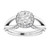 Victoria: Halo Engagement Ring With Old Miner Diamond .7.00ct Cushion Cut