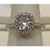 Madrid: Exquisite Cushion Halo Diamond Ring .3.75ct Cushion