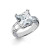Vienna: Three .Stone Diamond Engagement Ring