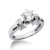 Victoria: Three .Stone Diamond Anniversary Ring
