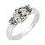 Constantine: Heirloom Three .Stone Diamond Ring