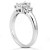 luxury emerald cut diamond ring, 1.41 carat three-stone diamond ring, VVS1 clarity diamond jewelry, G color diamond engagement ring, high jewelry white gold ring, certified natural diamond ring, bespoke three-stone diamond ring, investment grade diamond jewelry, fine diamond craftsmanship, collector’s emerald cut ring, elegant white gold diamond ring, exquisite diamond anniversary ring, heirloom quality diamond ring, superior clarity diamond jewelry, sophisticated engagement ring
