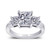 Victoria: Tre. STONE forlovelsesring