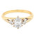 Victoria: Exquisite Three .Stone Diamond Ring