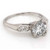 luxury three-stone diamond ring, 2.30 carat diamond ring, round and marquise diamond ring, VS1 clarity diamond jewelry, F color diamond ring, investment-grade diamond ring, bespoke white gold ring, fine diamond engagement ring, natural earth-mined diamond, 14K white gold high jewelry, collector's diamond ring, elegant three-stone ring, superior clarity diamond jewelry, certified diamond ring, heirloom-quality diamond ring, sophisticated diamond craftsmanship