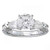 Madrid: Exquisite Three .Stone Diamond Engagement Ring
