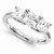 Victoria: Three .Stone Diamond Engagement Ring