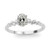 Madrid: Elegant diamantkedjans halsband .1.00CT Rund Natural Diamond