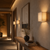 Kanso Japanese Wall Lights in Warm Japandi Hallway
Multiple Kanso louvered wall lights illuminating a sophisticated Japandi hallway, combining warm wall glow, timber detailing and minimalist décor for a refined Japanese-inspired corridor lighting scheme.