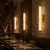 Aurelia Vertical Wall Lights in Luxury Fine Dining Restaurant
Multiple Aurelia marble effect wall sconces illuminating a sophisticated restaurant interior with dark upholstered seating, marble dining tables and warm architectural lighting, ideal for luxury hospitality and fine dining spaces.
