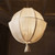 wabi-sabi pendant lamp, beige fabric sphere pendant, 110cm diameter pendant light, 120cm height hanging lamp, minimalist textured fabric lamp, Japandi style ceiling fixture, organic modern lighting, large spherical pendant, oversized beige chandelier, luxury interior lighting, warm ambient pendant, artisanal tassel lamp, high-end wabi-sabi decor, contemporary architectural lighting, textured textile shade, neutral earth-toned pendant, modern minimalist decor, statement sphere light, organic interior design, sophisticated hanging fixture